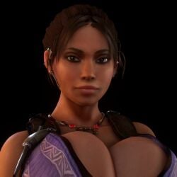 1girls 3d 3d_animation african african_female alternate_ass_size alternate_breast_size animated ass big_ass big_breasts big_thighs bouncing_breasts breasts breasts_bigger_than_head brown_eyes brown_eyes_female brown_hair brown_hair_female bust busty capcom clothed clothed_female curvaceous curvy curvy_figure dark-skinned_female dark_skin ear_piercing ear_piercings female female_only fingerless_gloves from_below from_below_view gloves gun hips holding_gun holding_object holding_pistol holding_weapon hourglass_figure huge_ass huge_breasts huge_thighs human_female human_only humanoid jiggle jiggling jiggling_breasts large_ass large_breasts large_thighs legs longer_than_10_seconds looking_at_viewer looking_down looking_down_at_viewer mature mature_female multiple_angles multiple_views necklace no_sound pants pierced_ears piercing piercings pistol resident_evil resident_evil_5 sheva_alomar shirt shorter_than_30_seconds slim_waist solo solo_female tagme thick thick_hips thick_legs thick_thighs thighs vaako video virt-a-mate virtamate voluptuous waist walk_cycle walking weapon wide_hips