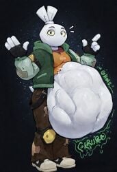 1other ai ai_generated for_a_head garbo_(meleeniacs) meleeniacs noises object_head roblox roblox_game solov vore vore_belly vore_bulge