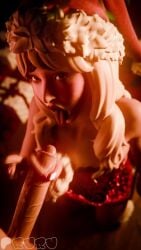 3d 3d_(artwork) 3d_animation animated celebrity epic_games fortnite fortnite:_battle_royale handjob pantyhose red_dress ruru3dx sabrina_carpenter sabrina_carpenter_(fortnite) santa'brina sound sound_effects tagme tights video