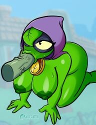 green shadow (pvz) from plants vs zombies by marioa13