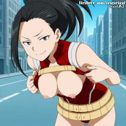 momo yaoyorozu from my hero academia by inoriai