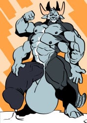 4_arms 4_pecs abs anthro balls barbel_(anatomy) beard big_balls big_penis binturong bodily_fluids bovid bovine canid canine canis cattle comic cum domestic_dog excessive_cum excessive_genital_fluids facial_hair felid flexing fluffy fluffy_tail genital_fluids genitals gesture glans goo_creature hand_on_penis hi_res horn huge_balls huge_penis humanoid_genitalia humanoid_penis hybrid hyper hyper_balls hyper_genitalia hyper_penis leaking_cum male mammal markings merging multi_arm multi_limb multi_pecs muscular muscular_arms muscular_legs muscular_male nipples nude pantherine pecs penis smile snow_leopard solo striped_markings striped_tail stripes tail tail_markings transformation trencalos vein veiny_penis viverrid