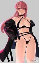 1girls 2d 2d_(artwork) 2d_artwork adult adult_female ass_visible_from_the_front ass_visible_through_thighs background bare_belly bare_chest bare_hips bare_legs bare_midriff bare_navel bare_shoulders bare_skin bare_thighs belly belly_button big_boobs big_breasts bikini bikini_bottom bikini_top black_bikini black_bikini_bottom black_bikini_top black_coat black_jacket black_swimsuit black_swimwear blank_expression blank_eyes blank_stare bored bored_expression breasts breasts_apart busty busty_female busty_girl coat collarbone curvaceous curvaceous_body curvaceous_female curvaceous_figure curvaceous_hips curvy curvy_body curvy_female curvy_figure curvy_hips digital digital_art digital_drawing digital_drawing_(artwork) digital_media digital_media_(artwork) drawing emotionless exposed_belly exposed_chest exposed_hips exposed_legs exposed_midriff exposed_navel exposed_shoulders exposed_skin exposed_thighs eyebrows_visible_through_hair female female_focus female_only grey_background groin halterneck hip_dips hourglass_figure inframammary_fold inguinal_crease inguinal_ligament jacket large_boobs large_breasts lean_figure long_hair looking_at_viewer looking_down looking_down_at_viewer mature mature_female mature_woman midriff monotone_background narrow_waist navel neutral_expression oc one_color_background open_coat open_jacket original original_art original_artwork original_character plain_background portrait posing posing_for_the_viewer posing_naked posing_nude red-eyed_female red-haired_female red_eyes red_hair shoulders skindentation slender_body slender_waist slim_female slim_waist solid_color_background solo standing string_bikini swimsuit swimwear thick_thighs thigh_gap thighs underboob upper_body wide_hips woman