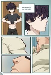 comic comic_page gay idoraad komi-san_wa_komyushou_desu komi_masayoshi komi_shousuke lilprincyvi male_only yaoi