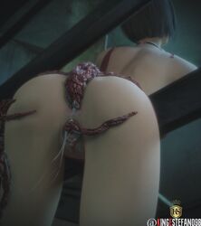 1girls 3d ada_wong ada_wong_(adriana) asian asian_female black_hair cum degradation kingestefano98 monster no_eyewear parasite rape resident_evil resident_evil_2 resident_evil_2_remake semen