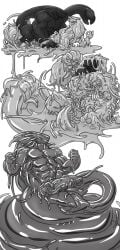3_penises 4_arms 4_pecs abs alien anthro apode autofellatio big_penis black_body draconcopode duo ejaculation elemental_creature erection eyeless fangs fellatio feral flexing genitals glistening glistening_body goo_creature goo_transformation hand_on_penis hi_res huge_penis latex_creature legless living_latex long_tail male male/male masturbation merging metal_creature mineral_fauna multi_arm multi_genitalia multi_limb multi_pecs multi_penis muscular muscular_arms muscular_male naga oral oral_masturbation pecs penile penile_masturbation penis puddle red_eyes sabertooth_(anatomy) serpentine sex silver_cum smile tail tail_mouth teeth transformation transformation_sequence trencalos unusual_anatomy unusual_tail