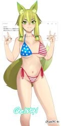 1girls 2d 2d_(artwork) 2d_artwork almost_naked almost_nude animal_ear_fluff animal_ears animal_tail ass_visible_from_the_front ass_visible_through_thighs background bare_arms bare_belly bare_chest bare_hands bare_hips bare_legs bare_midriff bare_navel bare_shoulders bare_skin bare_thighs belly belly_button big_boobs big_breasts bikini bikini_bottom bikini_only bikini_top blank_background breasts breasts_apart busty busty_female busty_girl character_request closed_mouth_smile collarbone curvaceous curvaceous_body curvaceous_female curvaceous_figure curvaceous_hips curvy curvy_body curvy_female curvy_figure curvy_hips digital digital_art digital_drawing digital_drawing_(artwork) digital_media digital_media_(artwork) drawing elbows exposed exposed_arms exposed_belly exposed_chest exposed_hips exposed_legs exposed_midriff exposed_navel exposed_shoulders exposed_skin exposed_thighs eyebrows_visible_through_hair female female_focus female_only fingernails fingers fox_ears fox_girl fox_tail foxgirl green_fingernails green_nail_polish green_nails groin hair_between_eyes halterneck hourglass_figure inframammary_fold inguinal_crease inguinal_ligament knees large_boobs large_breasts lean_figure light_smile long_hair looking_at_viewer midriff monotone_background mostly_nude nail_polish nails naked naked_female naked_woman narrow_waist navel nearly_nude nude nude_female nudity one_color_background plain_background portrait posing posing_for_the_viewer posing_naked posing_nude practically_nude shoulders side-tie_bikini sidelocks slender_body slender_waist slight_smile slim_female slim_waist smile smiley_face smiling smiling_at_viewer solid_color_background solo standing string_bikini swimsuit swimwear thigh_gap thighs underboob upper_body usa_bikini white_background wide_hips yu-gi-oh!
