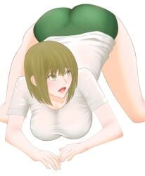 breasts devil_survivor_(series) devil_survivor_2 fl0t3 gym_uniform jack-o'_challenge jack-o_pose large_breasts megami_tensei nitta_io