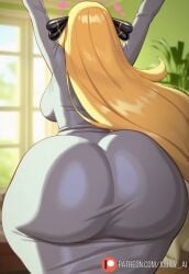 ai_generated blonde blonde-haired_female blonde_female blonde_hair blonde_hair_female cynthia_(pokemon) female juuicyai pokemon tagme yellow_hair yellow_hair_female