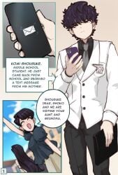 comic comic_page gay idoraad incest komi-san_wa_komyushou_desu komi_shousuke lilprincyvi male_only yaoi