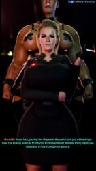 1female 1futa 1girl 4k 9:16 angry angry_expression arm_under_breasts bandaids_on_nipples bdsm_outfit blue_eyes bodyguard business_suit business_woman cigarette cigarette_in_hand cigarette_smoke clenched_fist cybernetics cyberpunk_2077 dark_background disappointed large_breasts larger_futa looking_at_viewer meredith_stout muscle muscular muscular_arms muscular_female narrowed_eyes nose_piercing nose_ring pasties russymacalroy skirt spiked_bracelet spiked_collar subtitled subtitles tagme text thick_thighs v_(cyberpunk_2077) valerie_(cyberpunk_2077) voluptuous voluptuous_female watermark wet_skin wide_hips