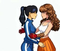 akabur cho_chang harry_potter hermione_granger tagme video yuri