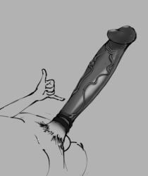 1femboy big_penis dick digital_drawing focus_on_penis pubic_hair solo solo_focus tagme wanderzone