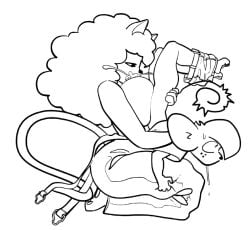 2026 aby_eyeshine age_difference anthro big_breasts bodily_fluids bottomless breasts clothed clothing cum cum_in_mouth cum_inside domestic_cat drooling duo eye_roll feet felid feline felis female freckles genital_fluids kevin_and_kell male male/female mammal monochrome mouse murid murine necrolepsy overalls_down pseudo_incest_(lore) rodent saliva sitting size_difference smaller_male sweat sweatdrop titfuck_fellatio topless tyler_meadowvole upside_down_fellatio younger_male