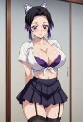 1girls ai_generated aindroidparanoid ass big_ass big_breasts big_butt breasts busty butt curvy cute demon_slayer fat_ass female female_only hair hi_res hips huge_breasts human kimetsu_no_yaiba kochou_shinobu large_ass large_breasts legs narrow_waist nipples school_uniform schoolgirl shinobu_kocho slim_waist solo tagme thick_ass thick_thighs voluptuous waist wide_hips