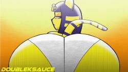1female 1girl 1girls 2d 2d_(artwork) 2d_animation 2d_artwork animal_crossing animal_humanoid animated animated_gif ankha ankha_(animal_crossing) anthro ass ass_focus blue_hair butt butt_focus clapping_ass clapping_butt clapping_cheeks curvy curvy_figure digital_drawing_(artwork) digital_media_(artwork) doubleksauce egyptian egyptian_female feline feline_humanoid female female_focus female_only furry huge_ass huge_butt looking_at_viewer looking_back loop nintendo panties pov simple_background sniffable_ass tagme thicc thick thick_thighs twerk twerking white_panties wide_hips wide_thighs yellow_body yellow_fur