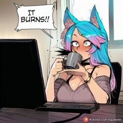 1futa 1girl 1girls ai_assisted ai_generated animal_girl animal_tail anime anime_style balls big_ass big_breasts blue_hair boobs breasts caption clitoris cock comic comic_page curvaceous curvaceous_body curvaceous_female curvaceous_figure dialogue dickgirl drinking_coffee female female_focus fit_female fox_ears fox_girl furry_ears futa futa_on_female futa_only futa_sans_pussy futa_with_female futanari futanari_only girl girly hentai high_resolution highres hololive hololive_english hololive_japan horny hourglass_figure huge_ass huge_balls huge_boobs huge_breasts huge_butt huge_cock huge_penis huge_testicles huge_thighs maid maid_headdress maid_uniform manga manga_page medium_ass medium_breasts medium_penis muscular patreon penis pink_hair pussy raora_panthera self_upload sexy shiny sigabelle silvervale speech_bubble stable_diffusion story tail text text_bubble two_tone_hair uncensored vagina voluptuous voluptuous_female waifu waifu_diffusion worship