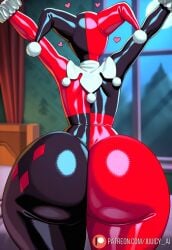 ai_generated ass batman_(series) big_ass big_butt butt dc dc_comics female harleen_quinzel harley_quinn juuicyai tagme