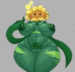 1girls anthro anthrofied ass breasts breasts_out chest_tuft electronic_arts female flora_fauna freckles hairy heart looking_at_viewer mapuliart plant plant_humanoid plantie plants_vs._zombies plants_vs_zombies popcap_games primal_sunflower_(pvz) pubes pubic_hair sun_(pvz) sunflower_(pvz) tagme thick_thighs tuft video_game_character video_games