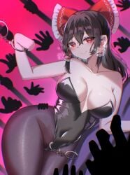 1girls breasts mikan7f reimu_hakurei source_request tagme touhou