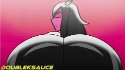 1female 1girl 1girls 2026 2d 2d_(artwork) 2d_animation 2d_artwork angry angry_expression angry_face angry_vein animated animated_gif ass ass_focus black_hair butt butt_focus clapping_ass clapping_buttocks curvy curvy_figure demon demon_girl doubleksauce female female_focus female_only huge_ass huge_butt humanoid loop malhory_(ramia-yana) pink_skin ramia-yana simple_background spandex tagme thegoldensmurf thicc thicc_thighs thick twerk twerking wide_hips wide_thighs