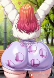 ai_generated ass big_ass big_butt butt female ichijou_ririka juuicyai tagme