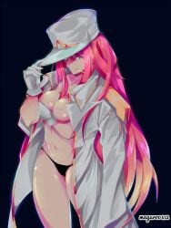 1girls 2d 2d_(artwork) 2d_artwork background belly belly_button big_boobs big_breasts black_background black_panties black_thong black_underwear blue-eyed_female blue_eyes breasts busty busty_female busty_girl cap cleavage closed_mouth_smile coat collarbone covering covering_breast covering_breasts covering_chest covering_nipples covering_one_breast covering_one_nipple covering_self curvaceous curvaceous_body curvaceous_female curvaceous_figure curvaceous_hips curvy curvy_body curvy_female curvy_figure curvy_hips dark_background darling_in_the_franxx digital digital_art digital_drawing digital_drawing_(artwork) digital_media digital_media_(artwork) drawing elbows exposed female female_focus female_only fingers fit_female gloves groin half_naked half_nude head_tilt hiding_breasts jacket large_boobs large_breasts lean_figure light_smile linea_alba long_hair looking_at_viewer midriff monotone_background naked naked_female naked_woman narrow_waist navel nude nude_female nudity one_color_background open_coat open_jacket panties partially_undressed pink-haired_female pink_hair pink_hair_female plain_background portrait semi_nude shoulders slender_body slender_waist slight_smile slim_female slim_waist smile smiley_face smiling smiling_at_viewer solid_color_background solo standing stomach thick_thighs thighs thong tilted_head underwear upper_body white_coat white_gloves white_jacket wide_hips zero_two_(darling_in_the_franxx)