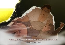 2boys anal anal_sex attack_on_titan kenny_ackerman shingeki_no_kyojin uri_reiss yaoi
