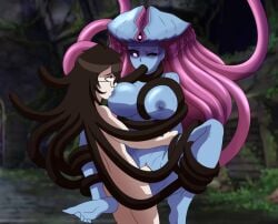 1boy 1boy1girl 1girls ahoge alternate_body_type anthrofied bigger_female black_hair black_sclera black_sclera_female black_tentacles blue_nipples blue_skin blue_skinned_female blurry_background breast_sucking camper34 canon_x_oc commission commission_art commissioner_upload danganronpa danganronpa_oc eldritch_humanoid eldritch_hybrid emrakul fellatio fellatio_while_penetrated female_penetrated glasses glasses_only hair_tentacles incest incest_(lore) looking_at_partner magent_garcia magic_the_gathering male male/female male_penetrating monster monster_girl nude nude_female nude_male nursing one_eye_closed oral oral_penetration pale_skin pale_skinned_male penis penis_in_pussy pink_eyes pink_eyes_female pink_tentacles red_eyes red_eyes_male sex smaller_male sucking sucking_nipples tagme tentacle tentacle_grab tentacle_hair tentacle_in_mouth tentacle_sex tentacle_wrapped_around_breast tentacle_wrapped_around_leg vaginal_penetration vaginal_sex veins veins_on_breasts wearing_glasses webbed_feet wincing