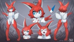 pokemon rilex_lenov shiny_pokémon shiny_pokemon tagme victini