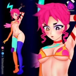 3d gijinka gumroad gumroad_username humanized igneuzz igneuzz_set pochi_science tagme the_amazing_digital_circus zooble_(the_amazing_digital_circus)