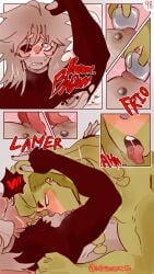 2boys argentina_(countryhumans) brazil_(countryhumans) comic comic_page countryhumans couple gay ice ice_cube kinky_naty licking_breast licking_nipples male male_only married_couple pectorals piercings spanish_text