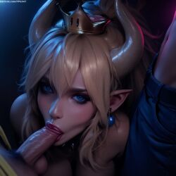 bowsette from mario (series) by pujopg