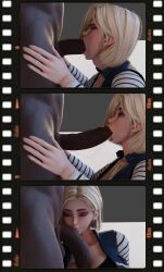 android 18 from dragon ball by nap´sart