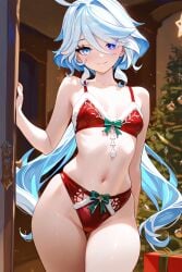 furina (genshin impact) from christmas by furiwif07