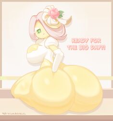 wedding cake cookie from cookie run by fromariels