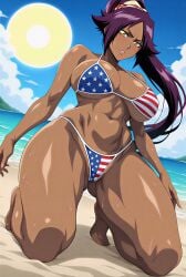 shihouin yoruichi from bleach