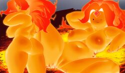 flame princess from adventure time by coolerinker