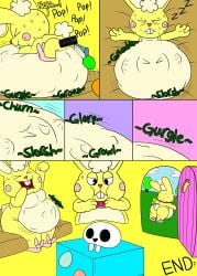 2020 2022 anthro appliance ass basket beaver bed belly big_belly big_butt big_cheeks blue_background bodily_fluids bone bow_(feature) bow_tie buckteeth bunny_slippers censored churn closed_eyes cloud color_coded_text color_edit colored colored_egg comic container cotton_tail cuddles_(htf) death digestion door easter easter_bunny easter_egg egg egg_laying end_page face_imprint fridge furniture glorp green_text happy_tree_friends head_tuft hi_res holidays imprint kitchen_appliance lagomorph leporid long_ears lying male male_anthro male_egg_laying mammal narrowed_eyes nikko-kai-cutie obese on_back on_bed on_front open_mouth overweight pac-man_eyes pink_background plant pop_(sound_effect) prey_imprint purple_background rabbit rodent rosy_cheeks rumbling_stomach scut_tail short_tail simple_background skull sleeping slosh sound_effects stomach_bulge sweat tail teeth text the_end third-party_edit tooth_gap toothy_(htf) tree tuft vore vowelless vowelless_sound_effect weight_gain yawn yellow_background yellow_body yellow_text zzz