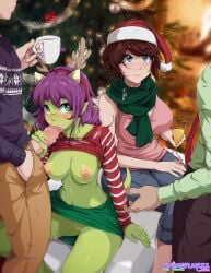 borrowed character from christmas by animeflux