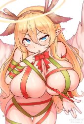 micaela (mon-musu quest!) from christmas by to kage p