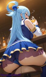 aqua (konosuba) from kono subarashii sekai ni shukufuku wo! by daxa
