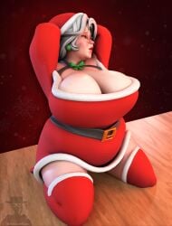 mrs. claus from christmas by theduudeman
