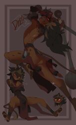 ass character_request dungeons_and_dragons ishton skimpy_armor skimpy_clothes spread_legs tabaxi tagme