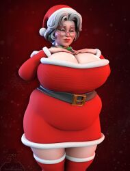 mrs. claus from christmas by theduudeman