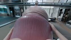 1futa 2futas 3d big_breasts breasts ceraph_keilah docking erect_penis erection futa_only futa_pov futanari huge_cock hyper hyper_penis intersex kaine_(nier) light-skinned_futa light_skin nier nier:_automata nier_replicant nude nude_futa penis pov precum sex short_hair urethral_insertion white_hair yorha_2b