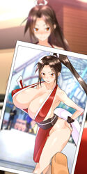 mai shiranui from fatal fury by makarou
