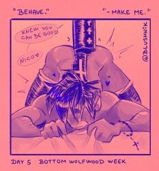 livio the double fang from trigun by blushnik