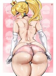 princess peach from mario (series) by almualim