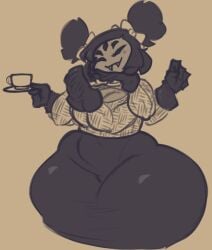 muffet from undertale by xytora